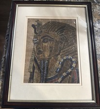 Vintage framed egyptian for sale  Sugar Land