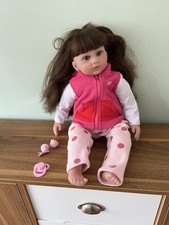 Reborn toddler girl for sale  LEEK