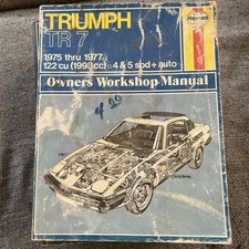 Haynes triumph tr7 for sale  Guthrie