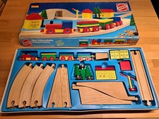 Holzeisenbahn set inkl gebraucht kaufen  Stuttgart