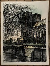 Jean carzou lithographie d'occasion Jean carzou lithographie d'occasion  Paris IX