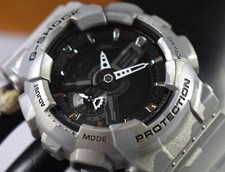 Relógio masculino Casio GA110CM-8A (5146) G-Shock cinza camuflado NOVA BATERIA!, usado comprar usado  Enviando para Brazil
