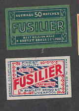 Ancienne étiquette Allumettes  Belgique  BN2025 Fusilier  comprar usado  Enviando para Brazil
