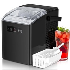 Bancada para máquinas de gelo, máquina de gelo portátil com gelo triturado, 35 lb/dia, usado comprar usado  Enviando para Brazil