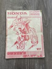 Honda cr125r elsinore for sale  Seaside Heights