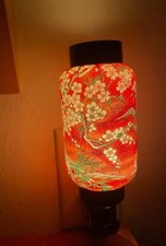 Flor de cerejeira oriental japonesa Washi lâmpada noturna vela decoração para casa presentes comprar usado  Enviando para Brazil