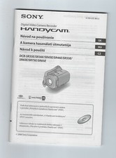 Manual sony dcr gebraucht kaufen  Flein