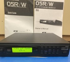 Módulo sintetizador Korg 05R/W MIDI com fonte de alimentação comprar usado  Enviando para Brazil