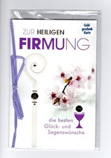 Firmung glückwunschkarte geld gebraucht kaufen  Geroldsgrün
