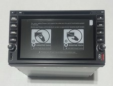 Rádio estéreo veicular Double Din com leitor de CD/DVD, controle de voz Carplay e Andro... comprar usado  Enviando para Brazil
