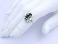 Vintage damenring zirkonia gebraucht kaufen  Nürnberg