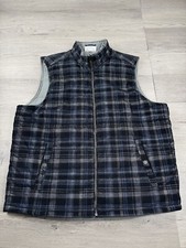 Jaqueta Tommy Bahama Masculina XL Azul Reversível Zíper Completo Suéter Xadrez Colete Oxford comprar usado  Enviando para Brazil