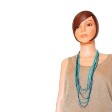 Collier sautoir multirang d'occasion  Bordeaux-