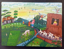 Tableau naïf équatorien d'occasion  Valréas