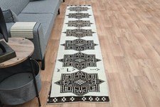 2.2x10.4 geometric kilim for sale  USA