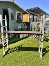 Aluminum scaffold ladder for sale  MAIDSTONE