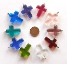 Pendants glass cross for sale  ST. NEOTS