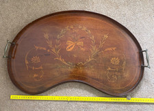 Antique mahogany inlaid for sale  CREDITON