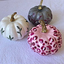 Small pumpkin painted for sale  HARWICH