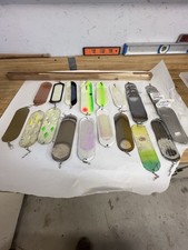 Usado, FLASHERS DE PESCA VINTAGE LES DAVIS LUHR JENSEN YECK DODGER TAMANHO 0 SALMÃO (28) comprar usado Usado, FLASHERS DE PESCA VINTAGE LES DAVIS LUHR JENSEN YECK DODGER TAMANHO 0 SALMÃO (28) comprar usado  Enviando para Brazil