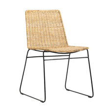 Rattan dining chair for sale  HYDE