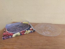 Piatto centrotavola vetro usato  Vigevano