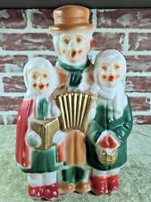 Molde de sopro vintage Poloron PIXIES Natal década de 1960 Caroling Trio 13" comprar usado  Enviando para Brazil