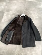 Casaco trench coat masculino GIMO'S Itália pele de carneiro jaqueta longa UE 54 Reino Unido 44 GG, usado comprar usado  Enviando para Brazil
