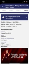 Robbie williams frankfurt gebraucht kaufen  Frankfurt am Main