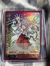 Signed weiss schwarz for sale  CRAIGAVON