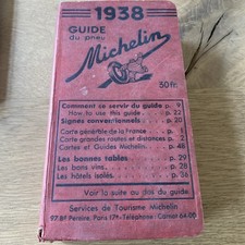 Guide michelin 1938 d'occasion  Lilles-Lomme