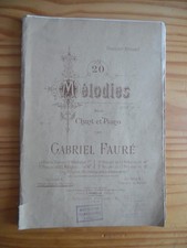 Partition melodies gabriel d'occasion  La Baule-Escoublac