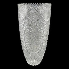 Cut crystal vase for sale  Anderson