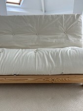 Futon double pine for sale  LIVERPOOL