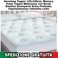 Topper singolo 135x190cm usato  Casapesenna