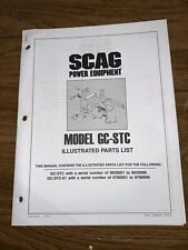 Scag model stc for sale  Fitzwilliam