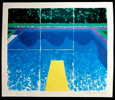 Litografia David Hockney certificado de autenticidade original assinado. carimbo a lápis numerado comprar usado  Enviando para Brazil