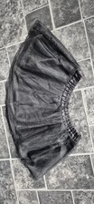 Black underskirt petticoat for sale  MITCHAM