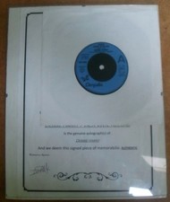 debbie harry signed for sale  HORNCASTLE