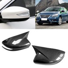 Tampas de espelho retrovisor de fibra de carbono ABS para 2016-2019 Nissan Sentra/Sylphy, usado comprar usado  Enviando para Brazil