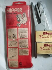 Rexel nipper stapler for sale  BACUP