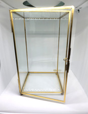 Vintage brass glass for sale  Lake Worth