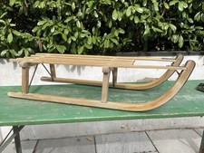 Vintage wooden snow for sale  LYMINGTON
