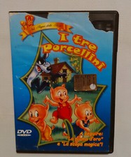Tre porcellini dvd usato  Torino