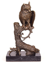 Bronze figur eule gebraucht kaufen  Recklinghausen