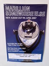 Marillion fully signed for sale  FAVERSHAM