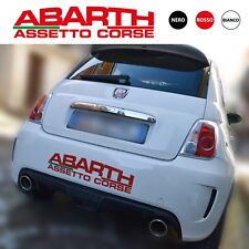 Aufkleber Abarth Fiat 500 Fahrhöhe Corse Team Tuning Grande Punto Evo Stickers 1 comprar usado  Enviando para Brazil