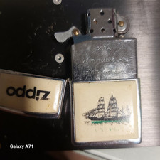 Zippo veliero vintage usato  Ravenna