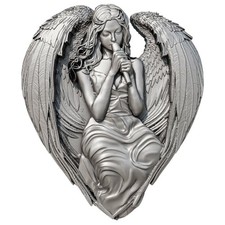 Moeda de prata 2 Oz 2025 Camarões som de um anjo antiga alto relevo vintage 199 comprar usado  Enviando para Brazil