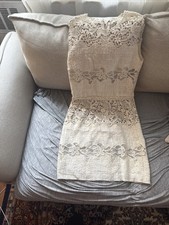 Dolce & Gabbana Biała koronkowa sukienka mini Made In Italy Cd-F6S55T/FLMMT-D na sprzedaż Dolce & Gabbana Biała koronkowa sukienka mini Made In Italy Cd-F6S55T/FLMMT-D na sprzedaż  Wysyłka do Poland